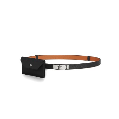 HERMES KELLY POCKET 18 BELT H081120CK89 HERMES KELLY POCKET 18 BELT H081120CK89